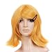 Strawberry Blonde Orange Short Length Anime Cosplay Costume Wig