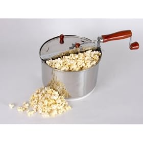 Stainless Steel Stovetop Popcorn Popper
