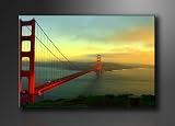 Produkt-Bild: Bild auf Leinwand USA 120 x 80 cm Modell-Nr. XXL 5085 Bilder fertig gerahmt&nbsp;mit Keilrahmen riesig. Ausf&uuml;hrung Kunstdruck als Wandbild mit Rahmen. G&uuml;nstiger als &Ouml;lbild Gem&auml;lde Poster Plakat mit Bilderrahmen