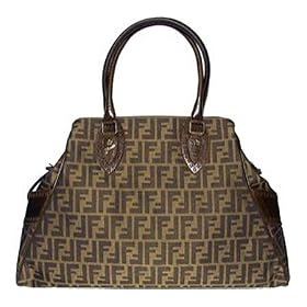 Fendi Women's 8BN158-TGX-F0ET6 Large Handbag