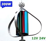 Gowe® Max. Power 400W AC24V Vertical Axis Wind Generator, Vertical Wind Turbine
