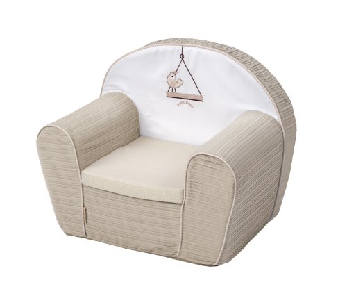 Imagen principal de Petit Praia Max E6685500 - Sillón infantil, color beige y blanco