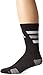 adidas Team Speed Traxion Crew Socks, Black/White/Aluminum 2, Medium