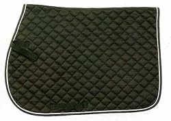 ROYAL BLUE Square Quilted Cotton Comfort Saddle Pad