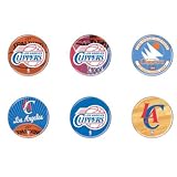 Los Angeles Clippers 6 Button Set