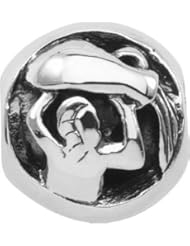 Persona Sterling Silver Aquarius Charm fits Pandora, Troll & Chamilia European Charm Bracelets