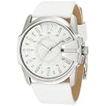 Diesel - DZ1405 - Montre Homme - Quartz Analogique - Cadran Blanc - Bracelet Cuir Blanc