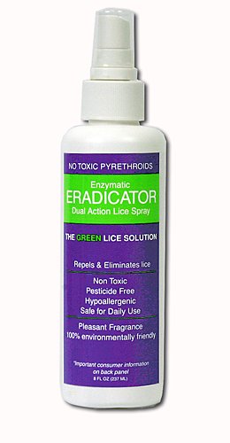Lice Repellant Natural Mint ERADICATOR Lice Spray - 8oz
