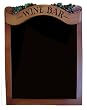 Wine Bar chalkboard and Menu Board
