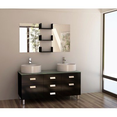 Wellington 55 Double Sink Vanity Set