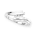 3 Diamond Anniversary Ring 1/10 ct. in 10K White Gold