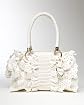 bebe Lacey Perforated Satchel