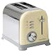 Morphy Richards Accents 44326 Toaster, 2 Slice (Country Cream, Chrome Buttons)