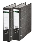 Produkt-Bild: Leitz 310320000 Standard Doppelordner mit Schlitzen 2 x A5 quer, 2 St&uuml;ck, schwarz