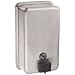 Bobrick B-2111 40 fl oz Stainless Steel Classic Series Surface-Mounted Soap Dispenser