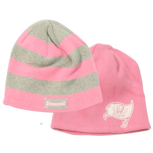 Tampa Bay Buccaneers Reversible Winter Knit Beanie - Pink