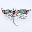 Delicate Color Butterfly Brooches