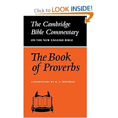 The Book of Proverbs (Cambridge Bible Commentaries on the Old Testament)
