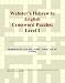 Book Webster's Hebrew to English Crossword Puzzles: Level 1