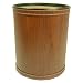 Redmon For Kids Infant and Toddler Wood Grain Vinyl Wastebasket, Cherry