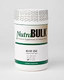 NutraBulk Krill Oil 1000mg Soft Gels 250 Count