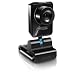 Philips SPZ3000 VGA PC Webcam (Digital-Mikrofon, 3-fach Digital Zoom, 1,3 MP (interpoliert), CMOS Sensor, USB Port) schwarz