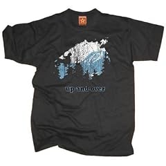 T-Shirt Up and over, Klettern, Gr.S bis 5XL