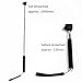 EEEKit for iPhone 4/4S/5 Samsung Galaxy S4 i9500, Extendable Handheld Monopod for Compact Camera w/ iPhone + Adjustable Smartphone Adapter Phone Holder