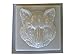 Wolf Head Stepping Stone Concrete Plaster Mold 1282