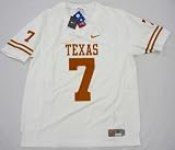 Nike Texas Longhorns #7 Authentic Football Jersey - White