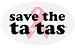 Breast Cancer Awareness Save The Ta Tas Car Magnet