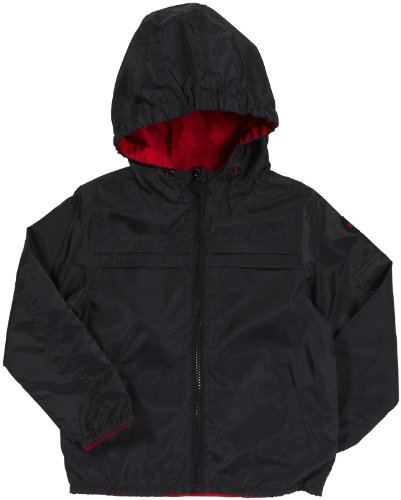 Appaman Little Boys' Reversible Windbreaker Outerwear Jacket, Galaxy, 7
