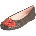 Pretty Ballerinas 38787 PRETTY BALLERINAS, Damen Ballerinas, Schwarz (coton negro - Glattleder Schwarz), EU 39.5