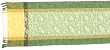Hand Woven Elegant Jacquard 100% Cotton Spring Table Runners 12x72 Inches Set of Two