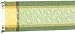 Hand Woven Elegant Jacquard 100% Cotton Spring Table Runners 12x72 Inches Set of Two