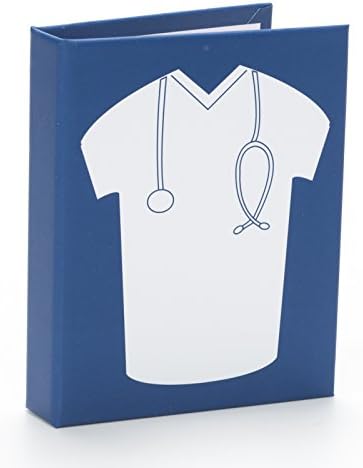 Medical Scrubs Sticky BookTM - Blue
