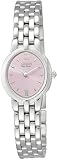 CITIZEN Watch:Women's Stainless Steel Eco-Drive Silhouette Pink Dial
