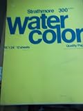 Strathmore, Watercolor, 300 Series, 360-18, 18 x 24, 12 Sheets, Made in USA