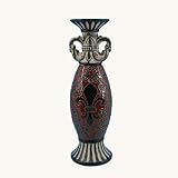 16 Red Fleur De Candle Holder