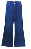 Mother womens the trippy slim leg flared high rise jeans
