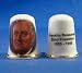 Porcelain China Collectable Thimble - Franklin Roosevelt 32nd President USA - Free Gift Box