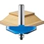 2-1/2'' Diameter x 5/8 Height Raised Panel Router Bit - Straight