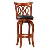 Perugia Oak Finish Swivel Chair - 29
