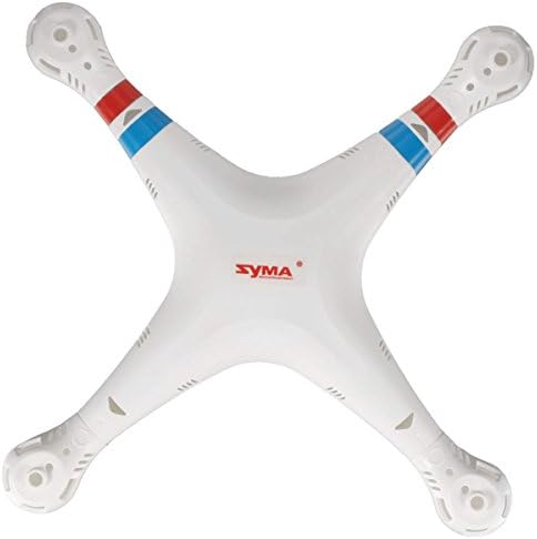 Goodfans Syma X8C X8W X8G RC Drone Upper Body Cover Shell Spare Part Accessories White