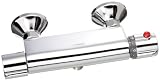 Hansa 08420101 Hansaprisma Brause-Thermostat-Batterie verchromt DN15