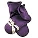 Purple Fleece Socks Aromatherapy Microwavable Hot & Cold Filled With Organic Lavender Foot Care