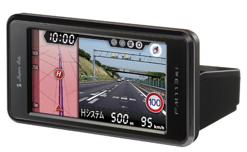 ユピテル(YUPITERU) GPSアンテナ内蔵 ワンボディレーダー探知機 FM113si