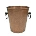 Hammered Aged Copper Ice Bucket