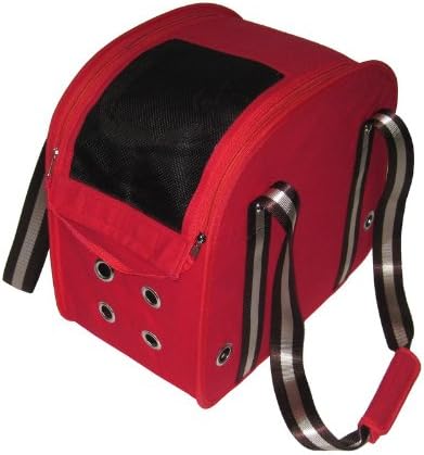 Petelligence Red Dome Bag Pet Fashion Carrier, One Size, Red