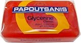 Papoutsanis Red Glycerin Greek Soap 4.4 Oz (125g) Bar